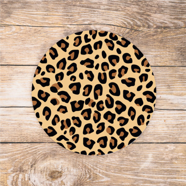 leopard print mousepad