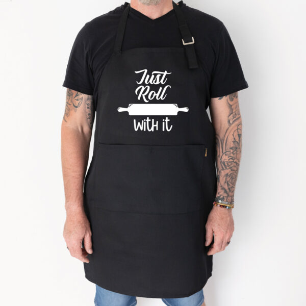 Just roll with it apron