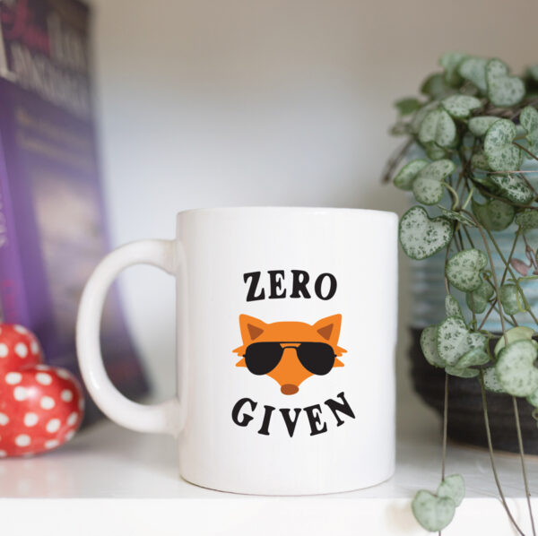 zero fox given mug