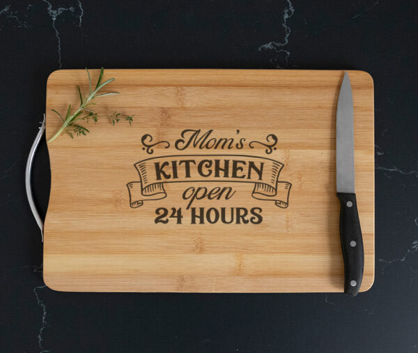 moms kitchen chopping board
